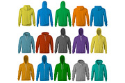 Men's Apparel Mockup Template Bundle, a Hoody Mockup by TheVectorLab (Thumbnail 11 of 21)