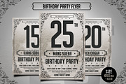Birthday Flyer Template, a Flyer Template by AyumaDesign