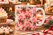 Peppermint Parlor Seamless Patterns, a Pattern Graphic by Colorsfav (Thumbnail 6 of 7)
