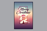Vector Calligraphic Christmas cards., a Seasonal Illustration by PoPaShop (Thumbnail 3 of 6)
