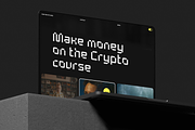 Glitch font - Pixelated Display Sans, a Sans Serif Font by Roman Polishchuk (Thumbnail 3 of 9)
