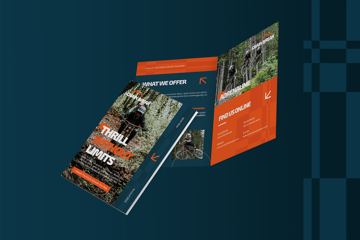 Chain Break - Bifold Brochure, a Brochure Template by StreaksideStd (Photo 2 of 3)