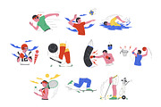 Sport Activity Illustration, a Sport Illustration by Loin Studio (Thumbnail 3 of 3)