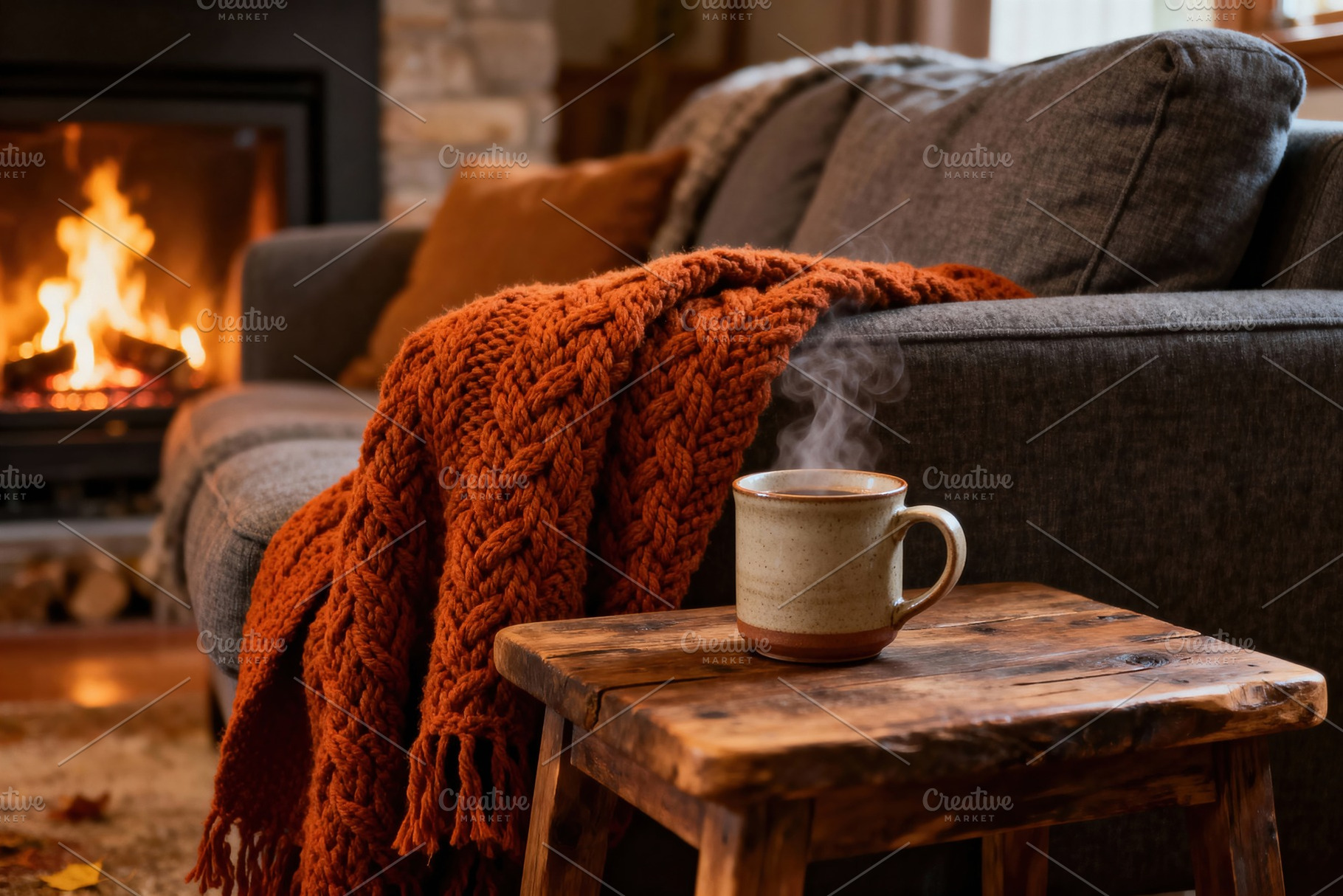 Cozy Autumn Hygge interior design, an Architecture Photo by Virgo Studio