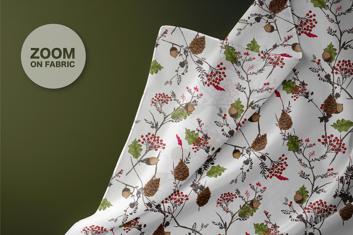 PINECONES Collection, a Pattern Graphic by MSNTY STUDIOX