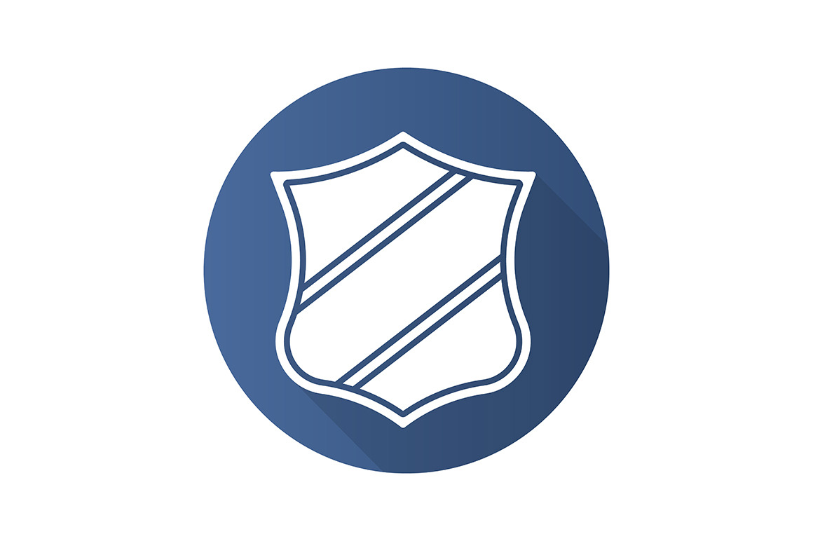 Shield with ribbon icon. Vector, an Icon by IMG Visuals