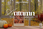AUTUMN | Cozy Fall Frame Mockup Set, a Household Mockup by SoleilHomeMockups (Thumbnail 1 of 11)