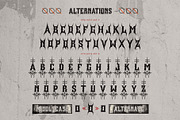 Krondos Typeface, a Blackletter Font by alit design (Thumbnail 14 of 17)