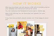 Stay Golden-Canva Instagram Template, a Social Media Template by Mintistic Design (Thumbnail 4 of 8)