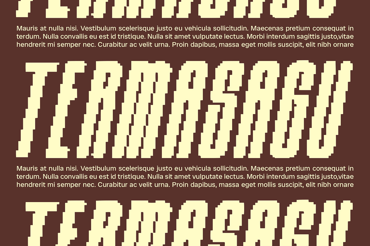 Albercio Pixel, a Sans Serif Font by Craft Supply Co. (Photo 6 of 8)