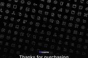 Icoonia - 2.700+ Outline Icon, an Outline Icon by Kawalan Studio (Thumbnail 4 of 8)