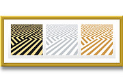 Set of abstract geometric patterns., a Pattern Graphic by RODINA (Thumbnail 2 of 3)