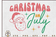 Retro Christmas in July SVG Bundle, an Object Graphic by BeeCraftR (Thumbnail 7 of 12)