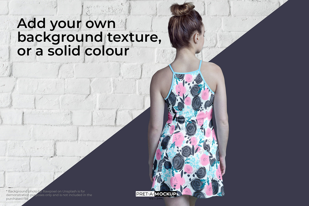 Short Dress Mockup, a Books & Magazine Mockup by Pret-a-Mockup (Photo 5 of 7)
