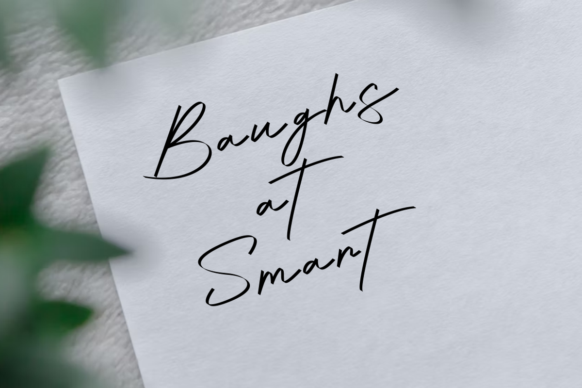 Baughs At Smart - Font, a Handwritten Font by artchiles_design (Photo 2 of 5)