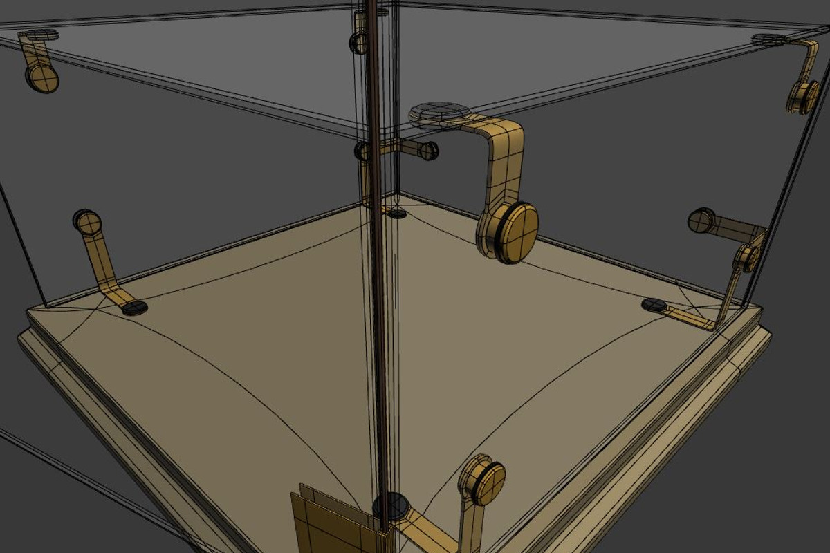 Display Cabinet, a Furniture 3D Model by kjpargeterimages (Photo 10 of 12)