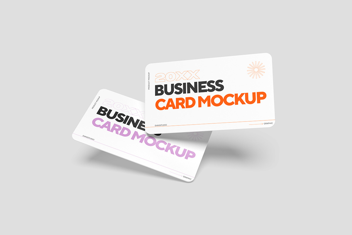 Business Card Mockup, an Advertising Mockup by Pikachudesign (Photo 3 of 5)