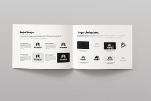 Landscape Brand Guideline Layout.