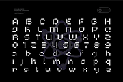 Microbots - Futuristic Font, a Sans Serif Font by limitype (Thumbnail 6 of 10)