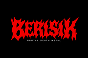 Sacred – Extreme Death/Black Metal, a Blackletter Font by Masyafi Studio (Thumbnail 2 of 4)