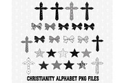 Christian Faith Alphabet PNG Bundle, an Object Graphic by RETROVIBZDESIGNS (Thumbnail 2 of 10)