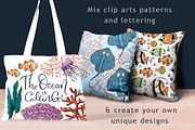 Under the sea. Big graphic set., an Animal Illustration by Red Ink (Thumbnail 9 of 10)