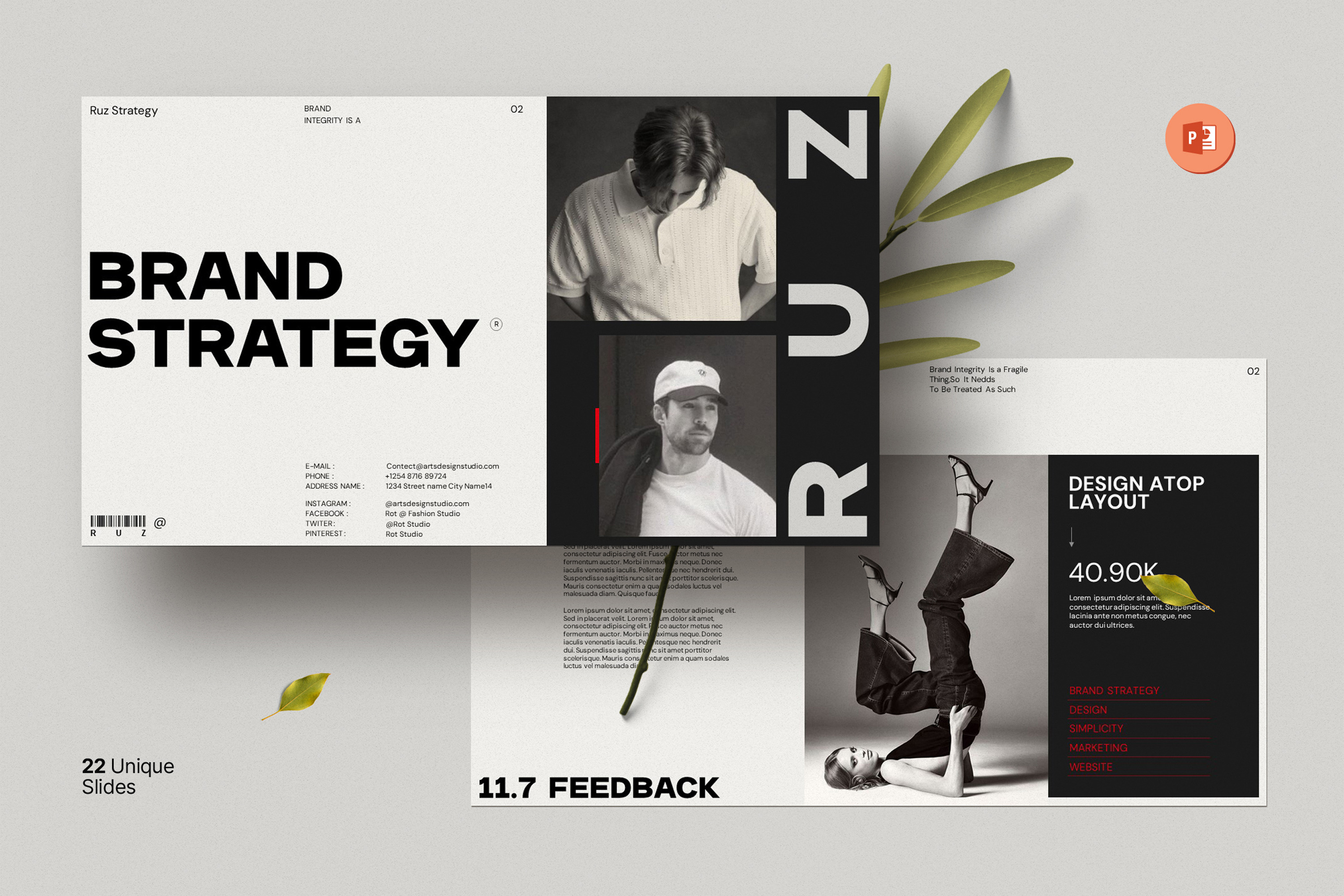 Brand Strategy Presentation, a Presentation Template by Dream-Lab