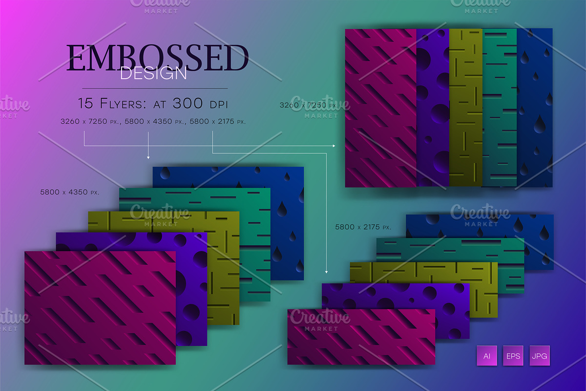 Abstract embossed design. Art., a Technology Illustration by KENO Mascots (Photo 5 of 5)