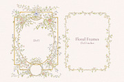 Floral Charme Vintage floral clipart, a Decorative Illustration by Ekaproeka (Thumbnail 3 of 6)