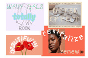 Bundle of 7 Modern Wavy Typefaces, a Handwritten Font by Eryn Rose Design (Thumbnail 6 of 7)