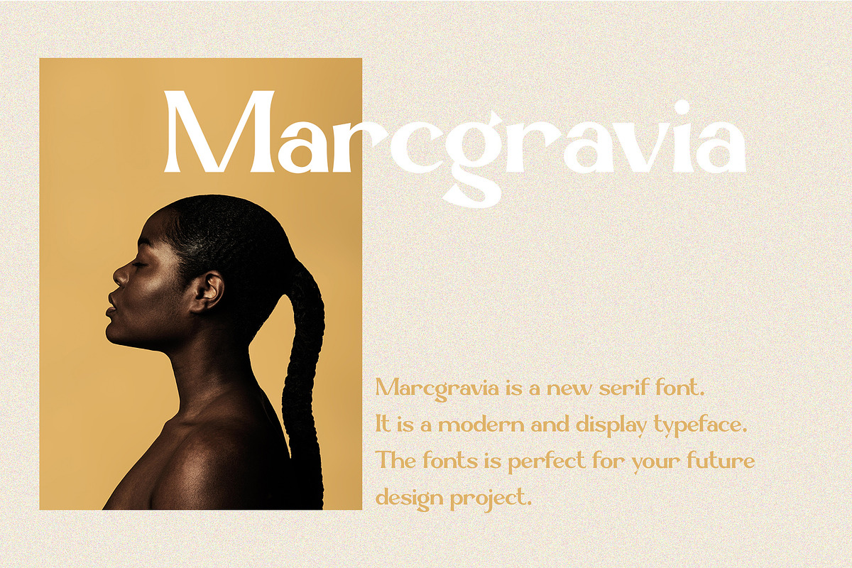 Marcgravia - Modern Serif, a Serif Font by erlosDESIGN (Photo 2 of 12)
