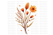Mixed Bundle - Terracotta Flowers, a Decorative Illustration by Bloom Craft Creations (Thumbnail 7 of 20)