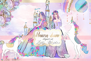 Unicorn Dreams clipart