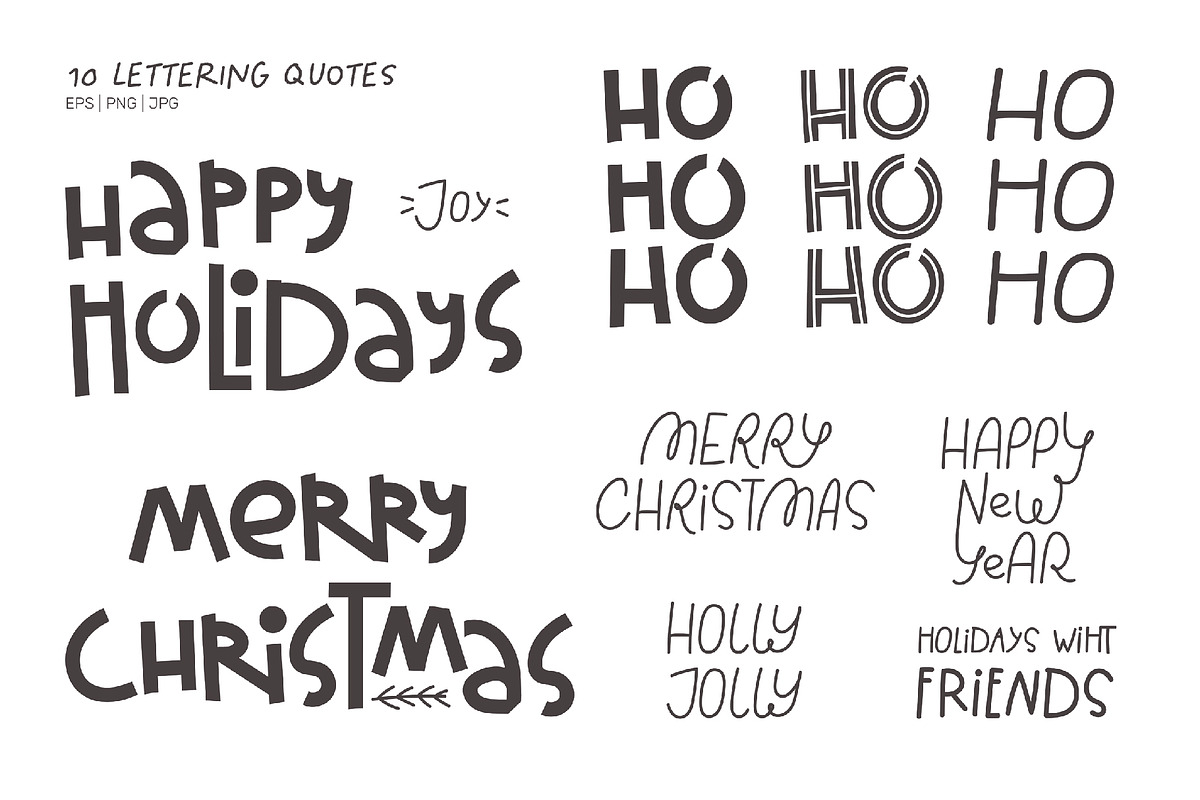 Christmas Forest Clipart Collection, a Seasonal Illustration by K.SweeTheArt (Photo 4 of 9)