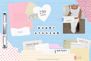 Paper Archive Collection, an Object Graphic by Feelsoul (Thumbnail 1 of 10)