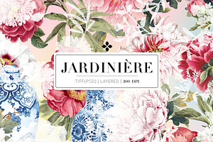 Jardiniere, Exquisite Print Design!