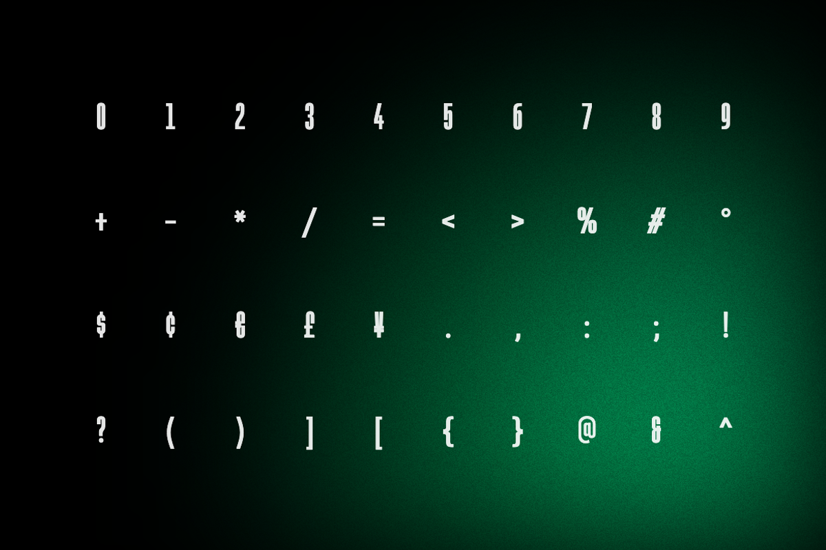 Riendier – Condensed Display Font, a Sans Serif Font by Webhance Studio (Photo 8 of 9)