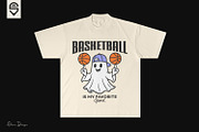 Cute Ghost Spinning Basketball, a Sport Illustration by shaondesigns (Thumbnail 4 of 4)