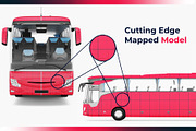 Multiple View Coach Bus Mockup, a Product Mockup by SPEED APEX (Thumbnail 2 of 4)