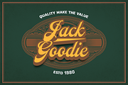 Gold Chamber – Vintage Script, a Sans Serif Font by Almarkhatype (Thumbnail 7 of 12)