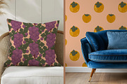 Orchard fruit vector patterns, a Pattern Graphic by Carpet Tapete Pretzel (Thumbnail 16 of 17)