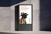Digital Billboard Mockup, an Advertising Mockup by Farabion Studio (Thumbnail 2 of 4)