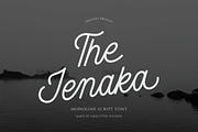 Jenaka | Monoline Script, a Script Font by gracetype_studio (Thumbnail 1 of 12)