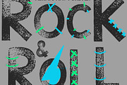 VECTOR SET OF 12X ROCK&ROLL GRAPHICS, an Illustration by ulasokuyucu (Thumbnail 8 of 13)