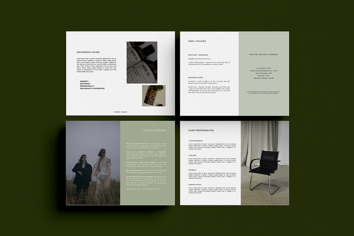 OLIVIA | New Client Welcome Guide, a Presentation Template by Luna Soul Design (Photo 7 of 7)