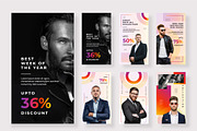 Men's Fashion Instagram Story, a Social Media Template by MightyDesign (Thumbnail 1 of 6)