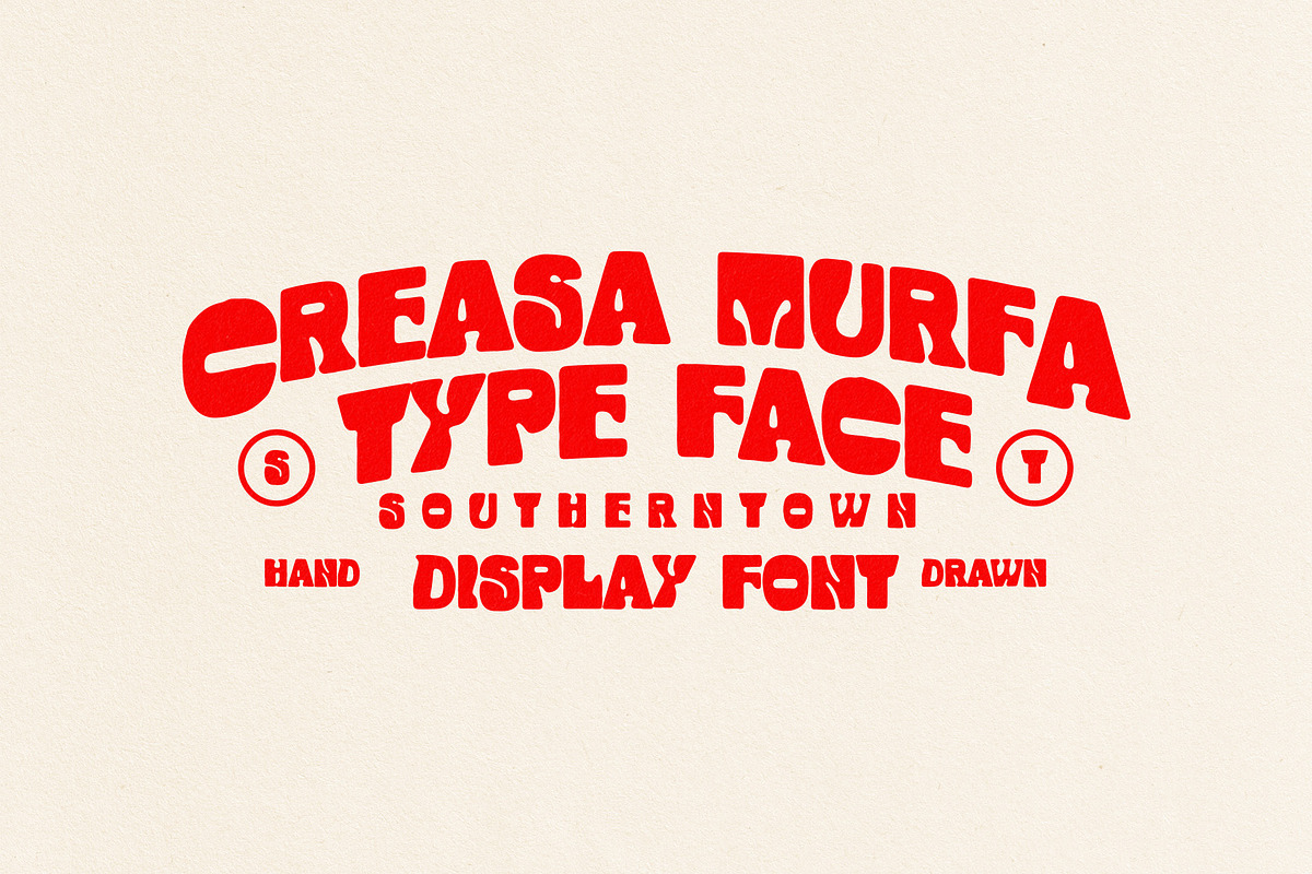 Creasa Murfa - Typeface, a Handwritten Font by Southerntown (Photo 1 of 3)