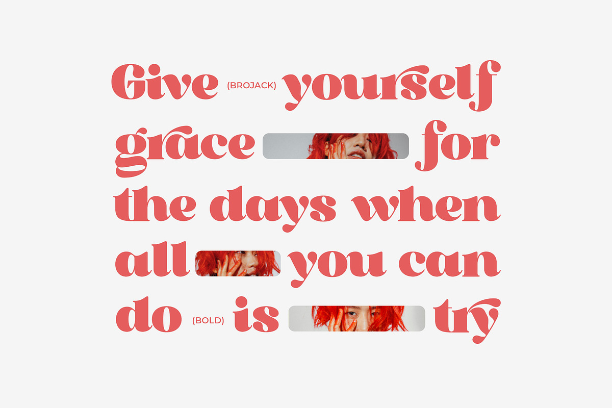Brojack Bold Retro Serif Font, a Serif Font by Heinzel Std (Photo 2 of 13)