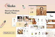 Sleeko - Beauty Cosmetics Shop Theme, a Shopify Template by ThemesRain (Thumbnail 1 of 3)