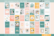 Enchanting Instagram Post Templates, a Social Media Template by Design Pixie (Thumbnail 2 of 6)